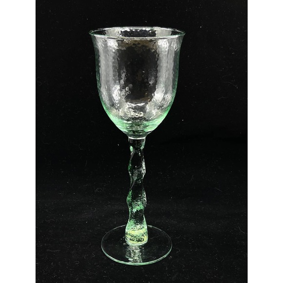 NEW (2) Vidrios San Miguel Recycled Glass 18 oz 11" Water Goblet Wine Glass - Picture 8 of 15